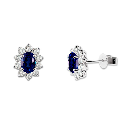 Sapphire Earrings
